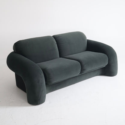 Vladimir Kagan Loveseat in Dedar Milano Velvet
