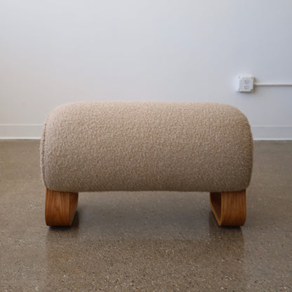 Marshmallow Ottoman, made to order