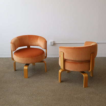 Vintage Ikea “Fridene” Lounge Chairs, sold individually
