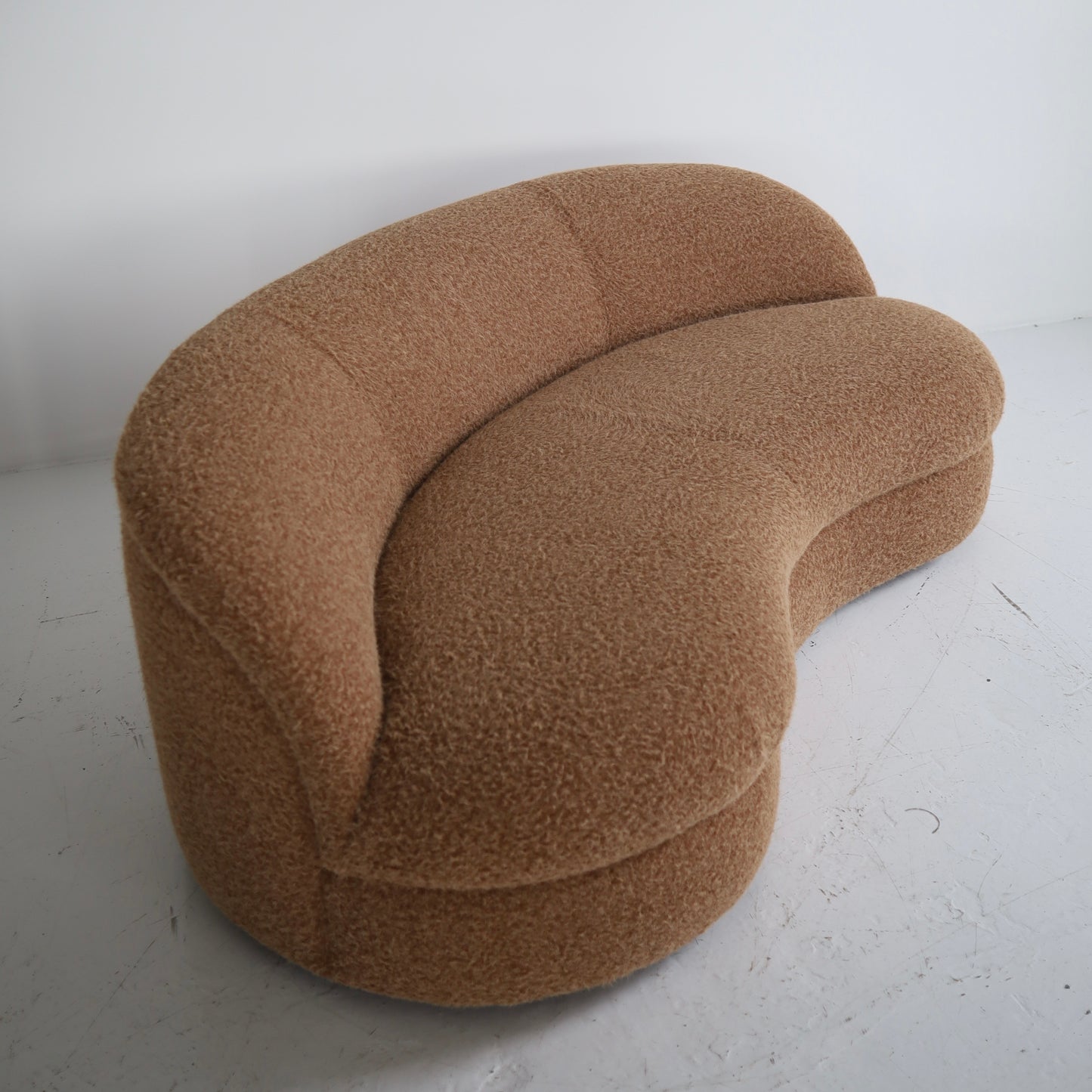 1970s Curved Sofa