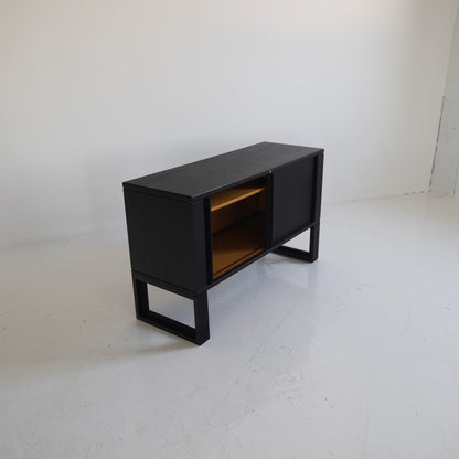 Ebonized Oak Danish Cabinet #2