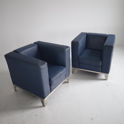 1980s Zanotta Chairs, a pair