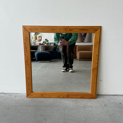 Danish Pine Mirrors, set of two
