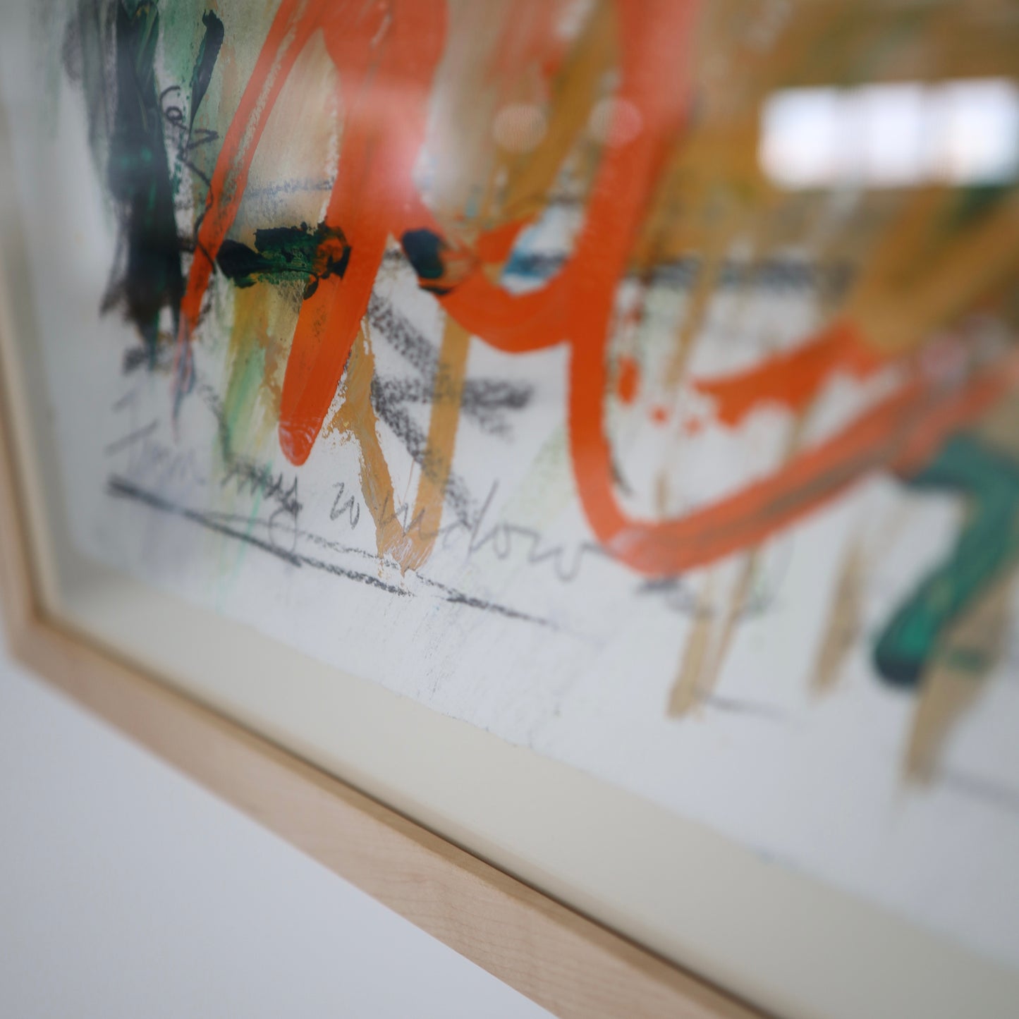 Bernard Bahr Acrylic on Paper