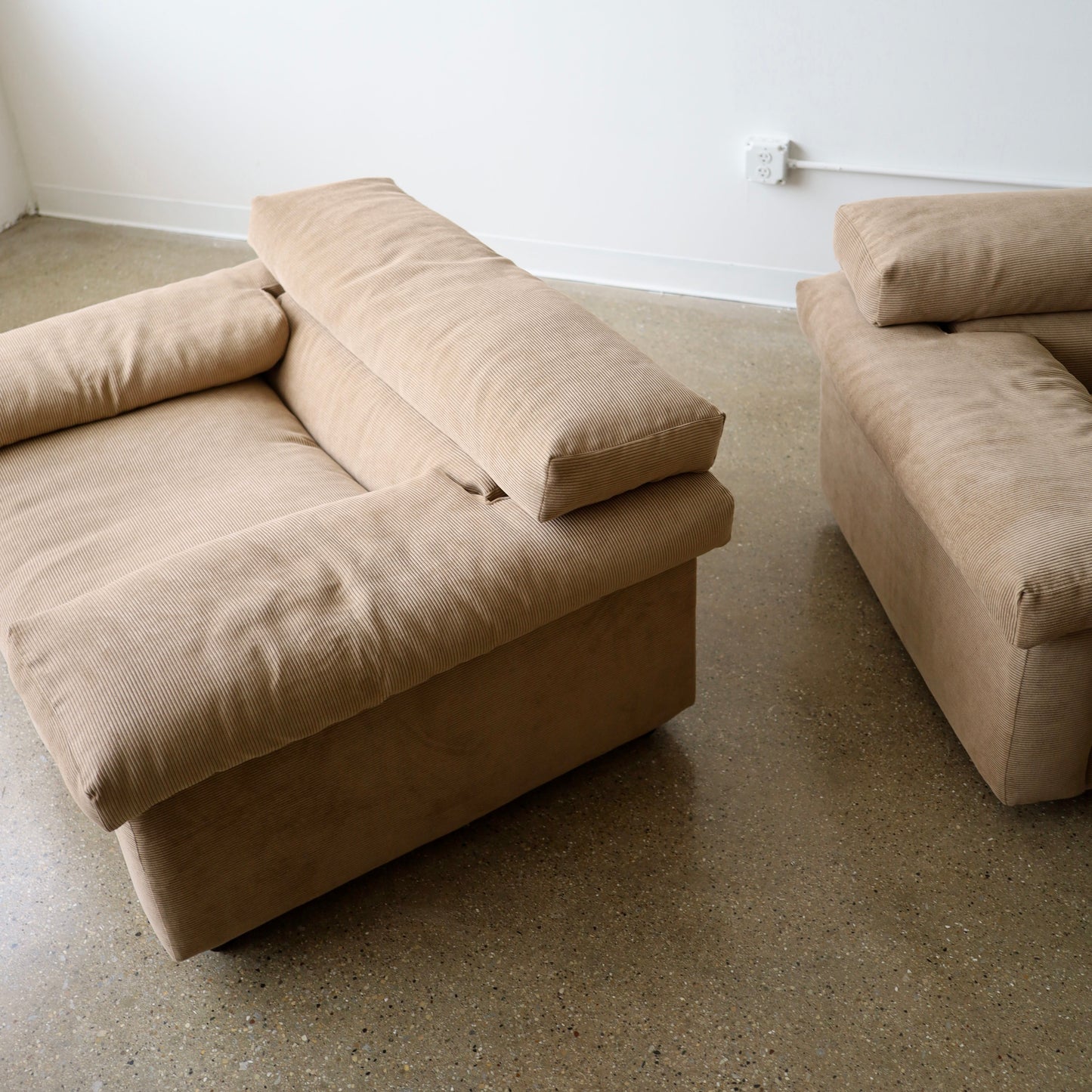 Afra & Tobia Scarpa “Erasmo” Chairs, a pair