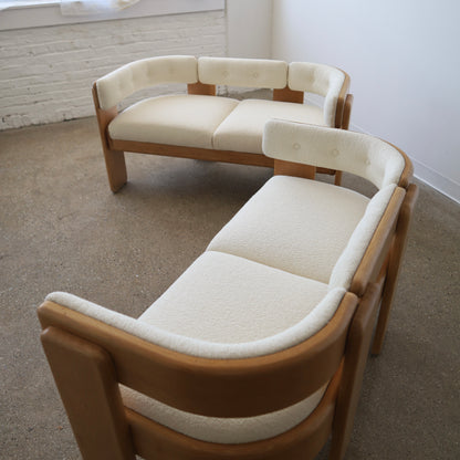 Jens Risom Loveseats, a pair