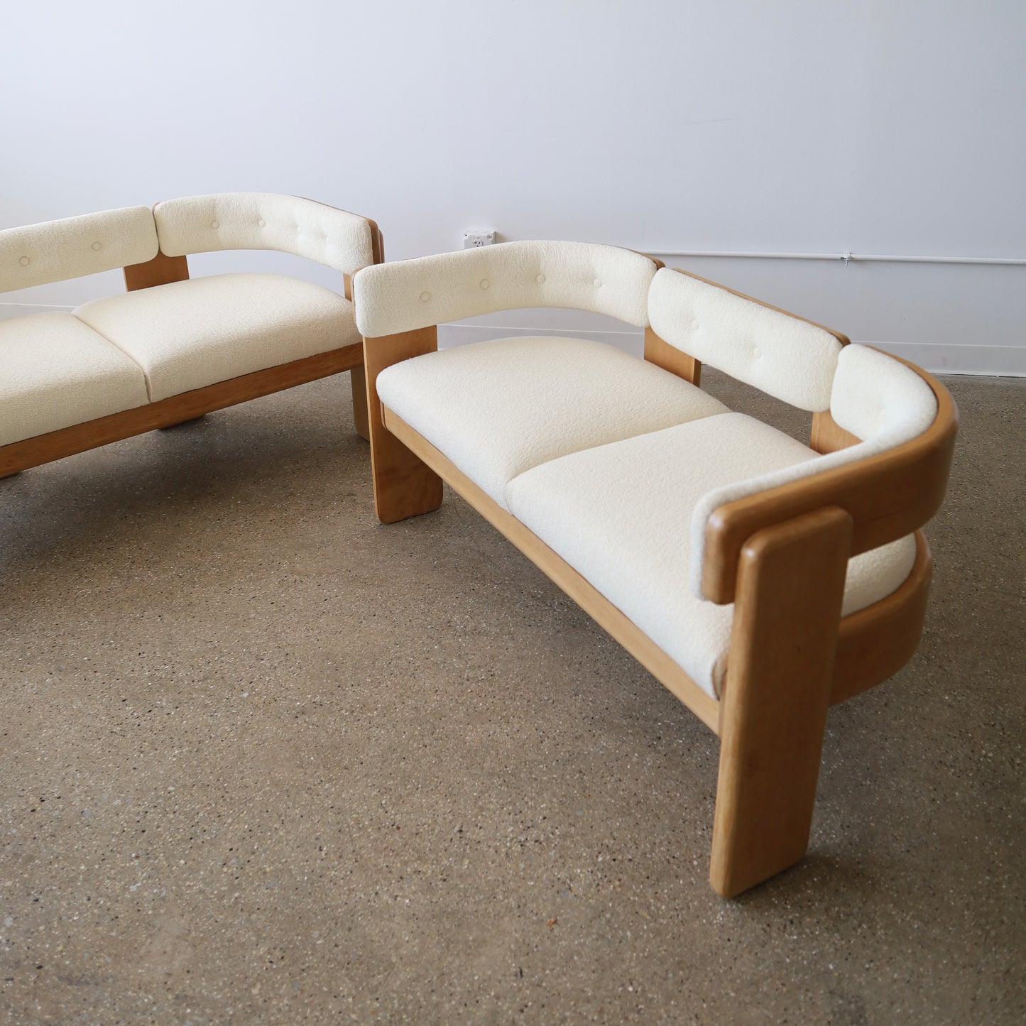 Jens Risom Loveseats, a pair