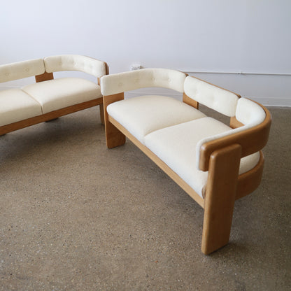 Jens Risom Loveseats, a pair