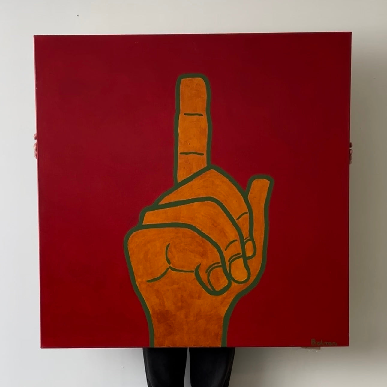 G. David Balmer Vintage Painting