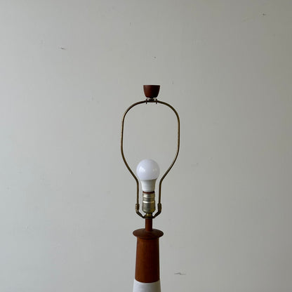 Jane & Gordon Martz Large Pinstripe Ceramic Lamp