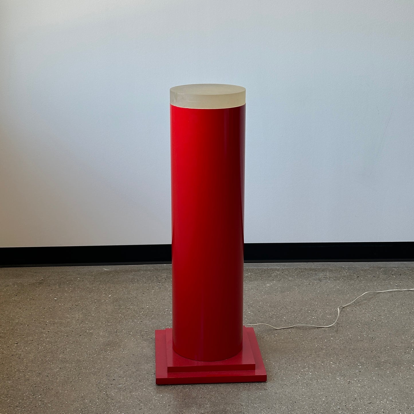 Red Postmodern Floor Lamp