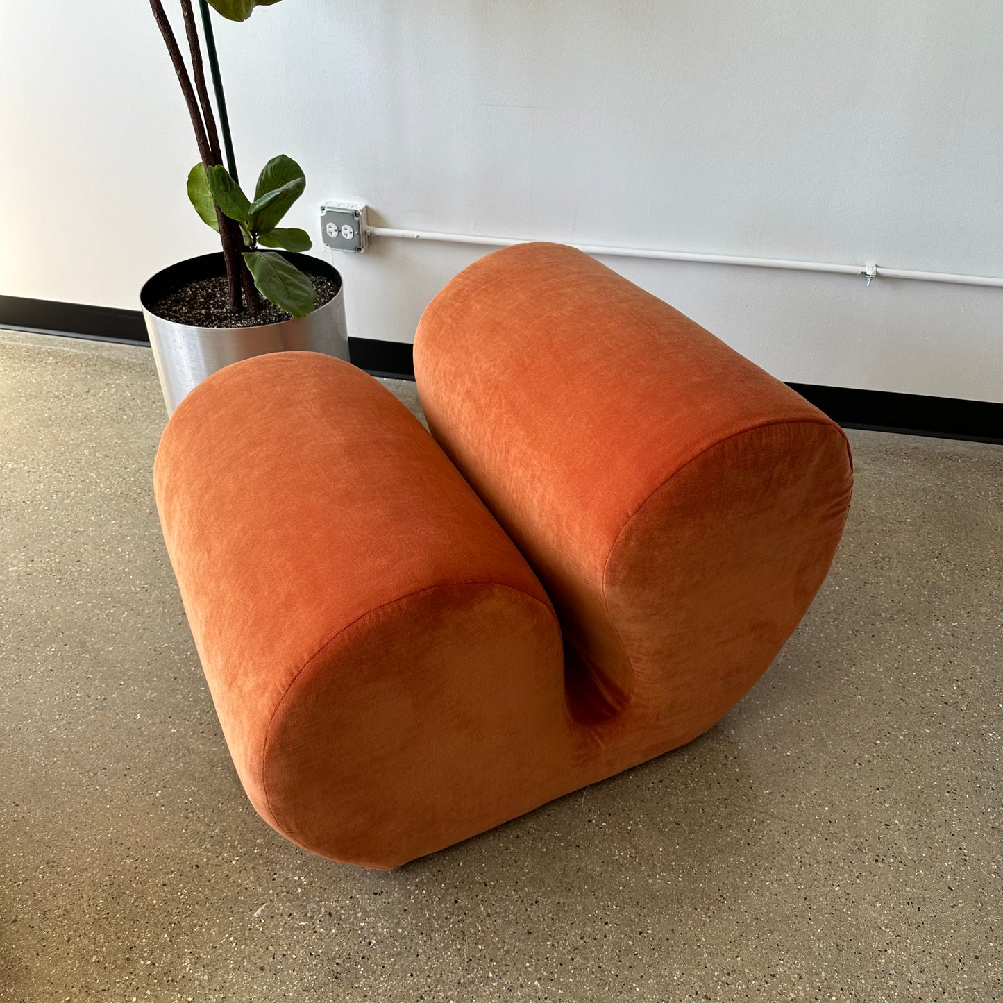 Vintage Italian Chairs, a pair