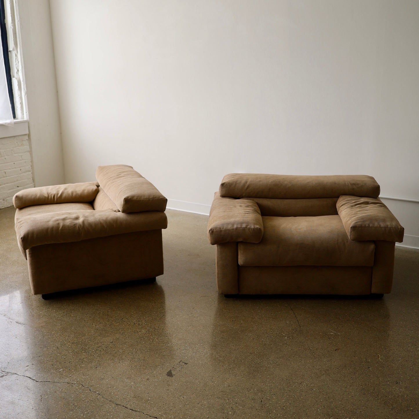 Afra & Tobia Scarpa “Erasmo” Chairs, a pair