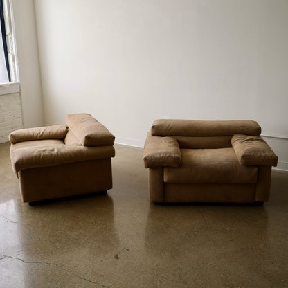 Afra & Tobia Scarpa “Erasmo” Chairs, a pair