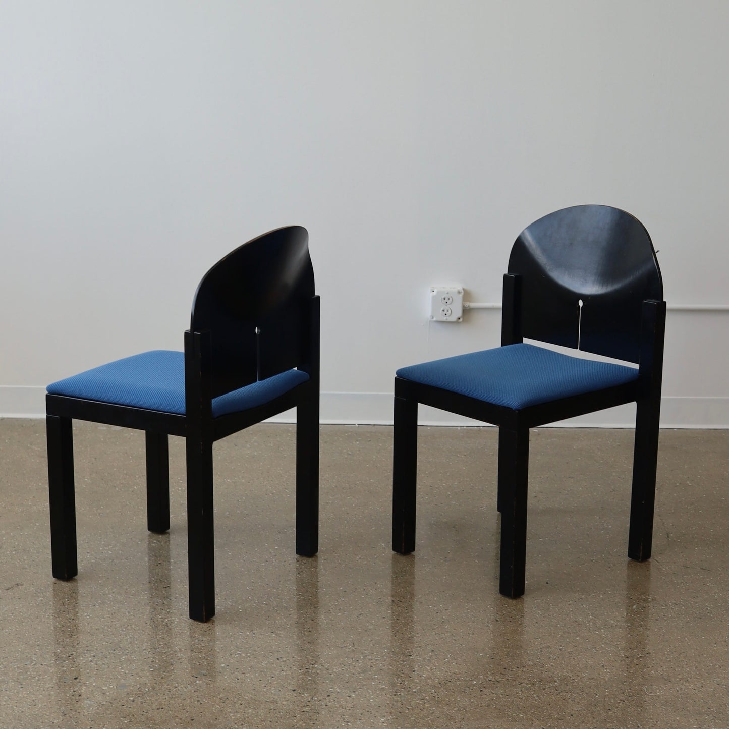 Arno Vetteler “Eclipse” Chairs, a pair