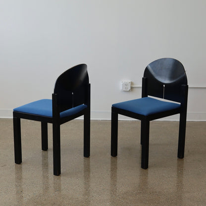 Arno Vetteler “Eclipse” Chairs, a pair