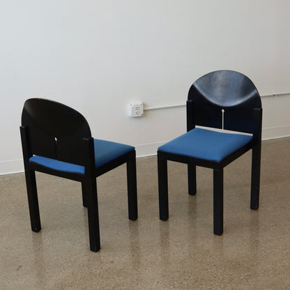 Arno Vetteler “Eclipse” Chairs, a pair