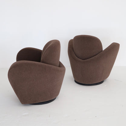 Michael Wolk “Miami” Chairs in 100% Alpaca, a pair