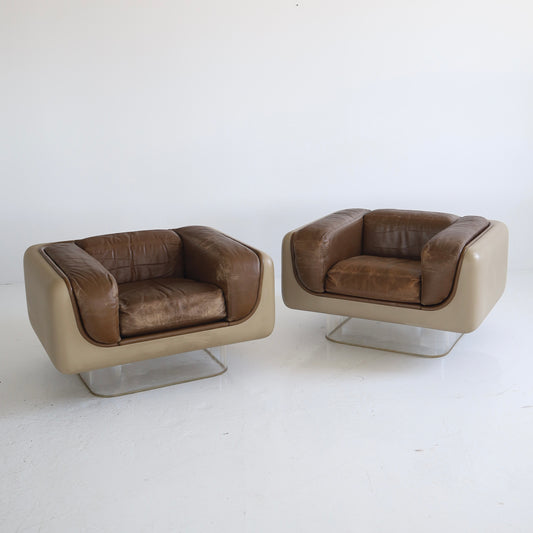 William Andrus Chairs, a pair