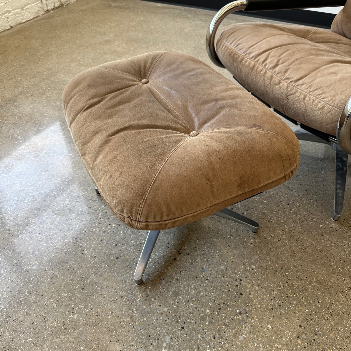 George Mulhauser Chair & Ottoman for Directional