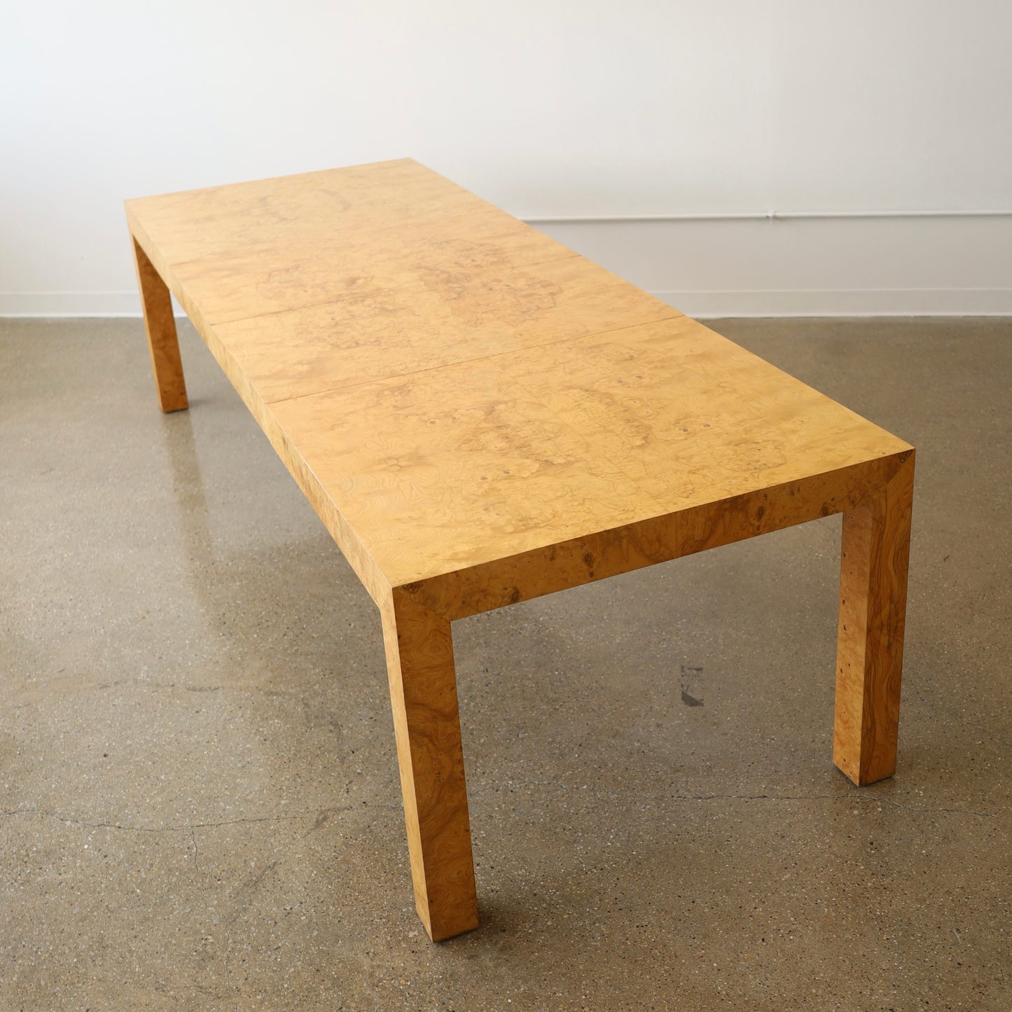 Extendable Burlwood Dining Table