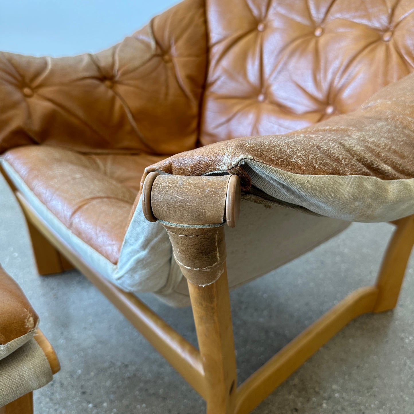 Trega Lounge Chair & Ottoman by Tormod Alnaes for Sørliemøbler