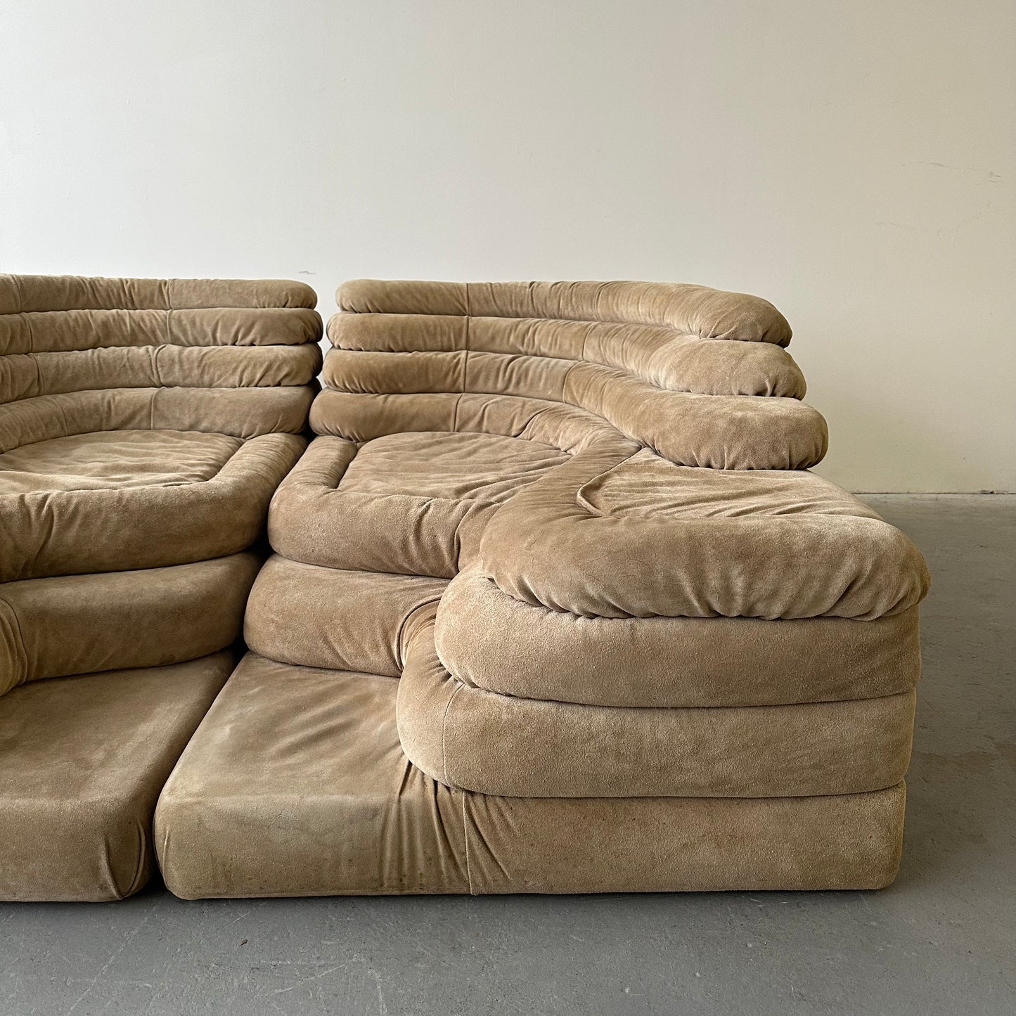 De Sede Terrazza Sofas by Ubald Klug, a pair
