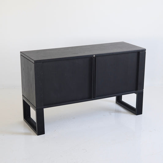 Ebonized Oak Danish Cabinet #2