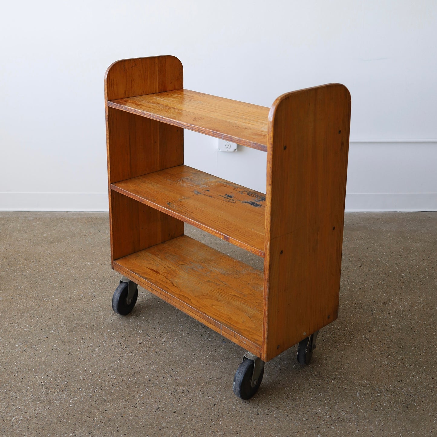 Antique Library Cart