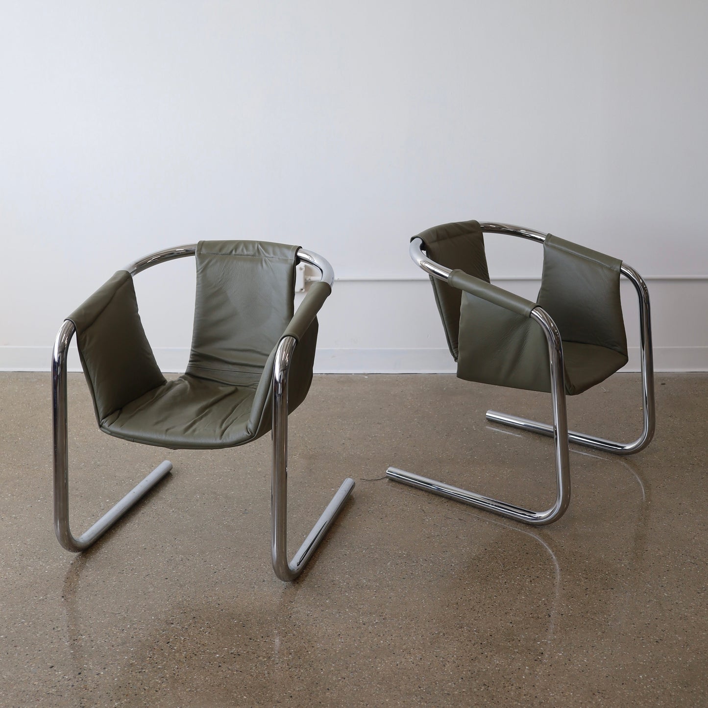 Zermatt Side Chairs by Vecta, a pair