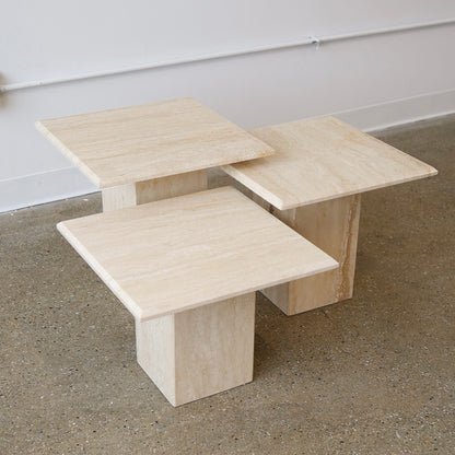 Travertine Nesting Tables