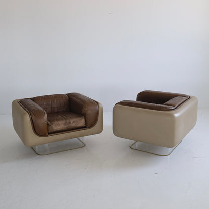 William Andrus Chairs, a pair