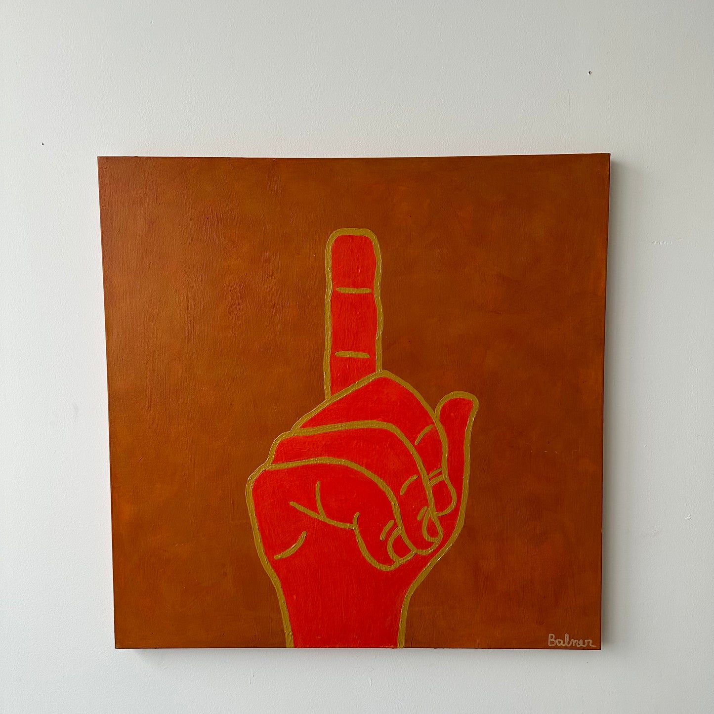 G. David Balmer Vintage Painting