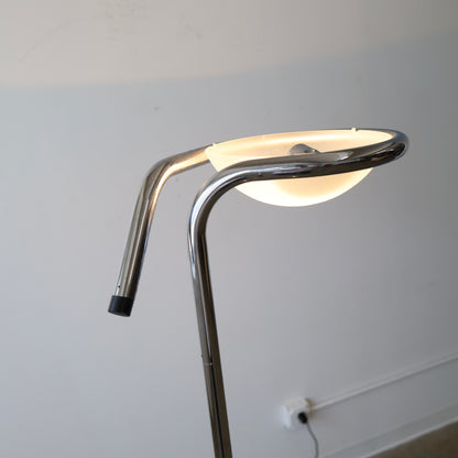 Tubular Chrome Torchiere