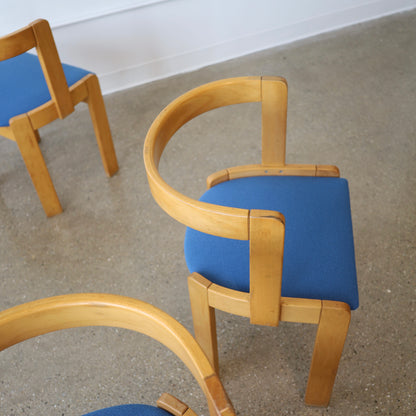 Vintage Dining Chairs, set of four