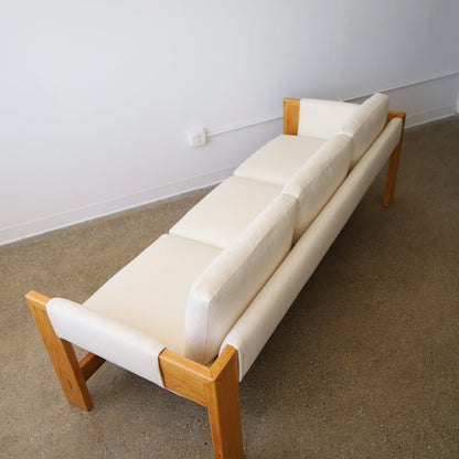 Jules Heumann Oak Sofa c. 1960s