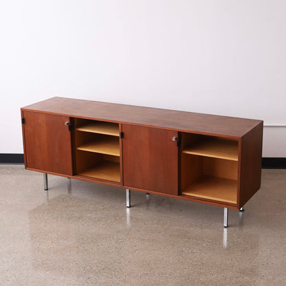Florence Knoll Walnut Credenza