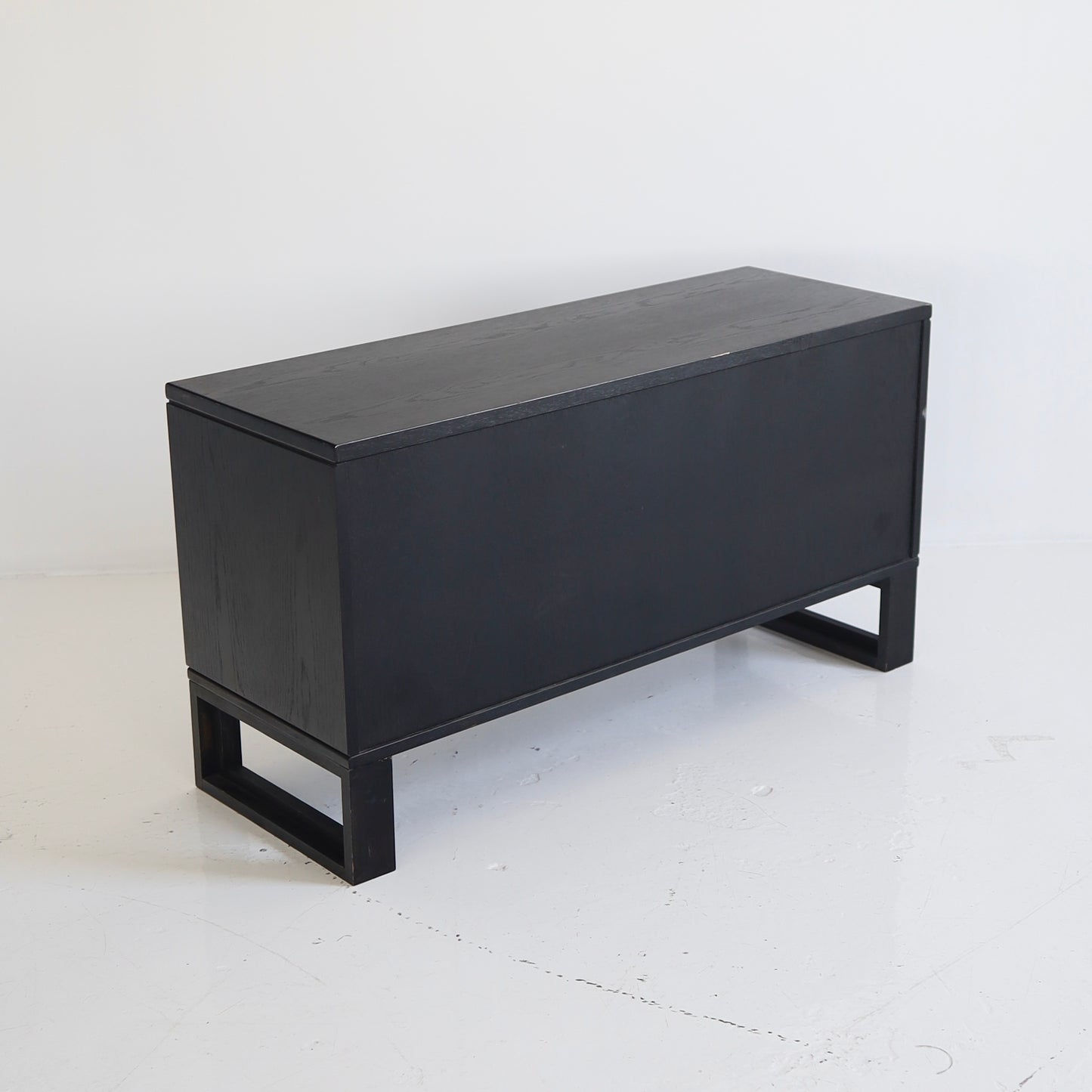 Ebonized Oak Danish Cabinet #1