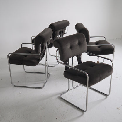 Guido Faleschini “Tucroma” Dining Chairs, set of 4