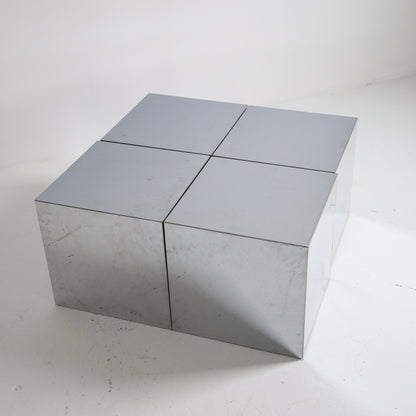 Modular Chrome Coffee Table
