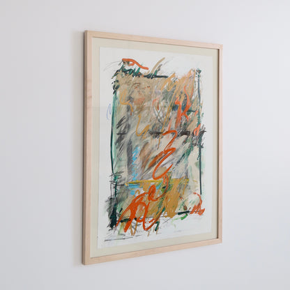 Bernard Bahr Acrylic on Paper