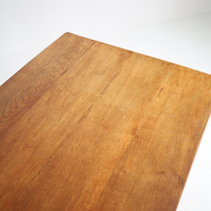 Monumental Dutch Oak Dining Table