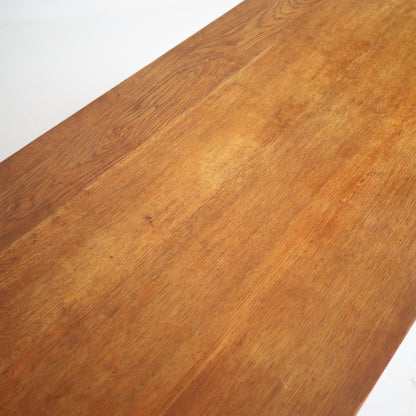 Monumental Dutch Oak Dining Table