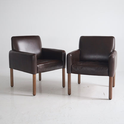 Rare Vico Magistretti “Model 896” Chairs, a pair