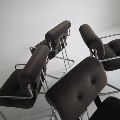 Guido Faleschini “Tucroma” Dining Chairs, set of 4