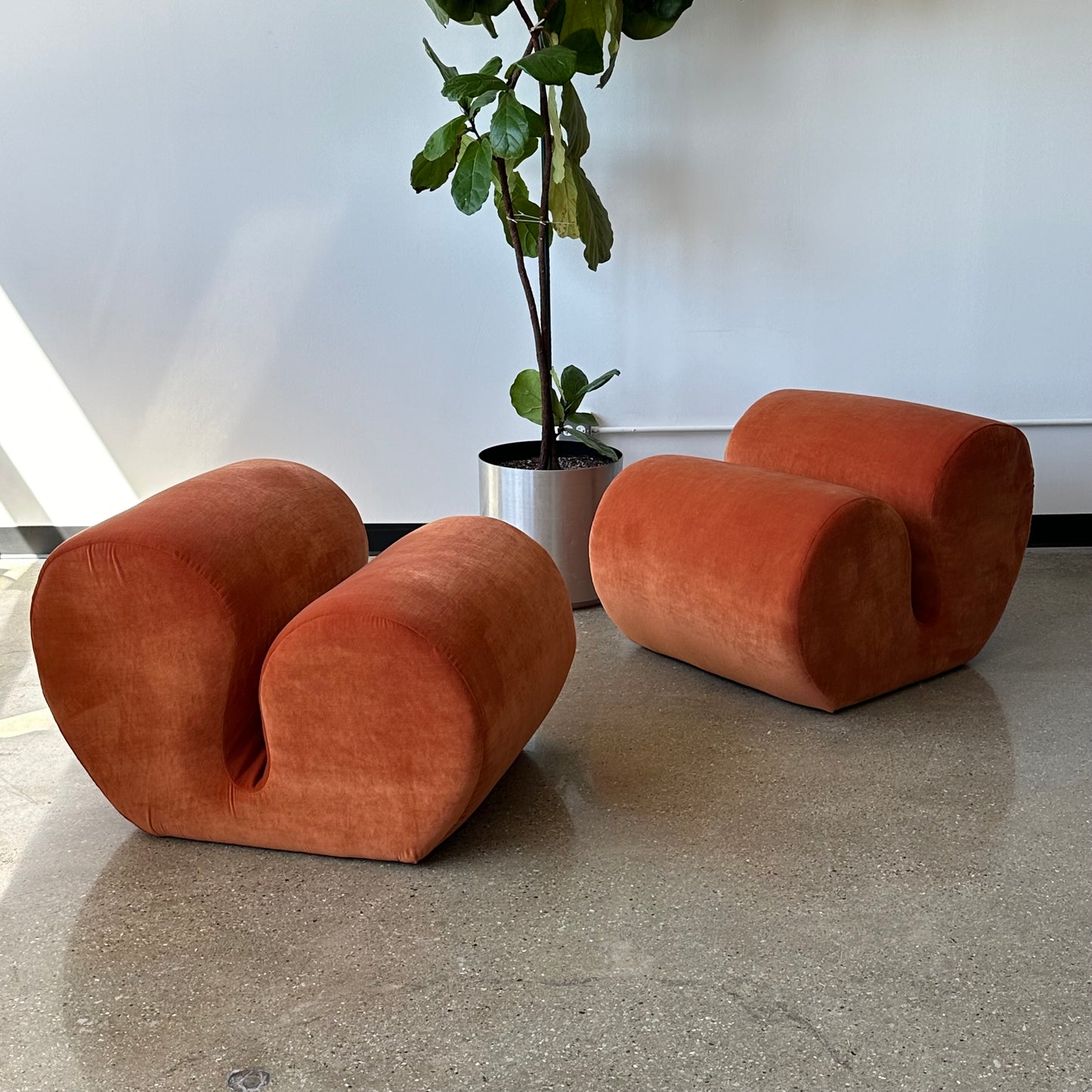 Vintage Italian Chairs, a pair