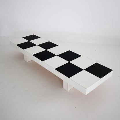 1970s Checkerboard Coffee Table
