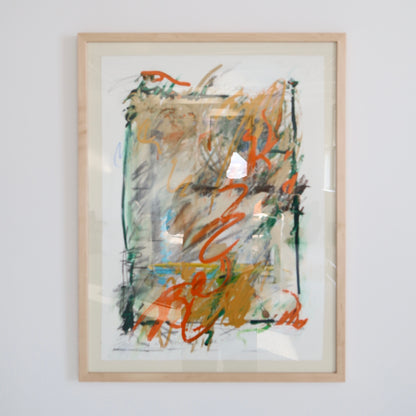 Bernard Bahr Acrylic on Paper