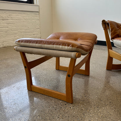 Trega Lounge Chair & Ottoman by Tormod Alnaes for Sørliemøbler