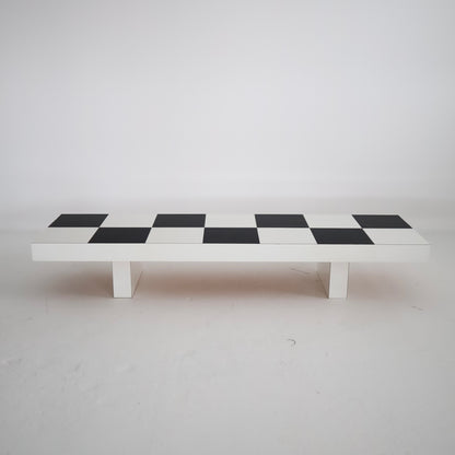1970s Checkerboard Coffee Table